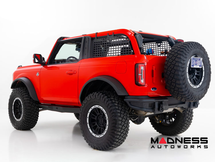 Ford Bronco Side Steps - Rock Sliders - 2 Door - Rough Country - Heavy Duty